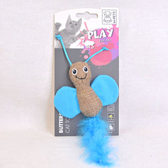 MPETS Butterfly Cat Toy Cat Toy MPets Blue 