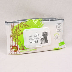 MPETS Cleaning Wipes Bamboo 15x20cm 40pcs Grooming Pet Care MPets 