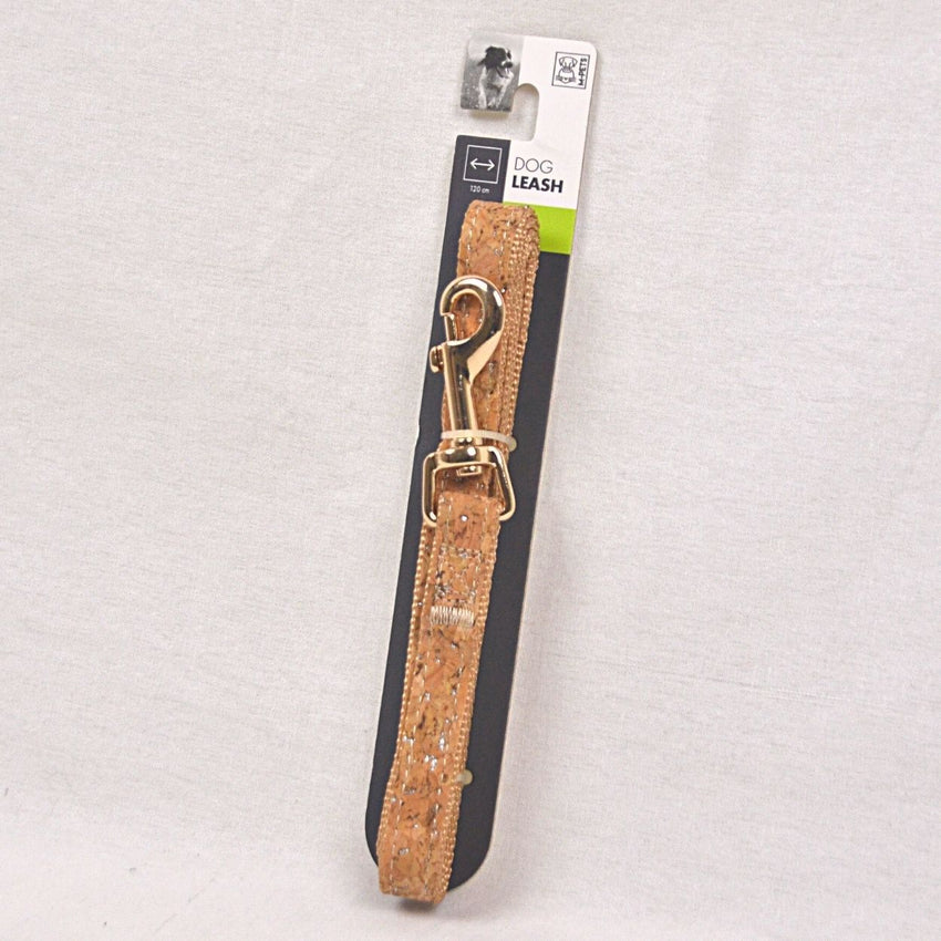 MPETS Cork Dog Leash Brown Small Pet Collar and Leash MPets 