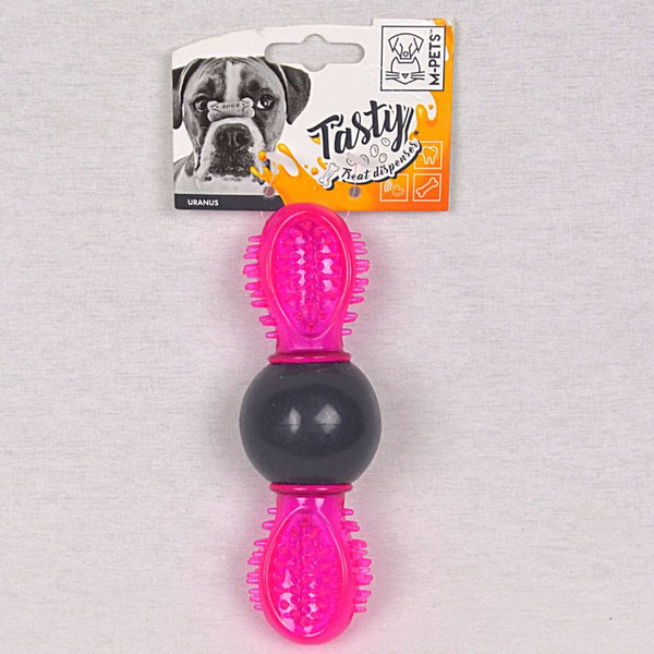 MPETS Dog Toy Treat Dispenser URANUS 16.5cm Dog Toy MPets Pink 
