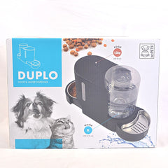 MPETS Duplo Food and Water Dispenser Pet Supply MPets 