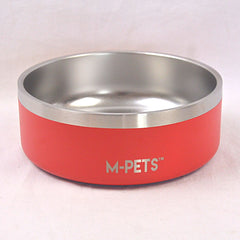MPETS Eskimo Double Wall Bowl 1.25L Pet Bowl MPets Red 