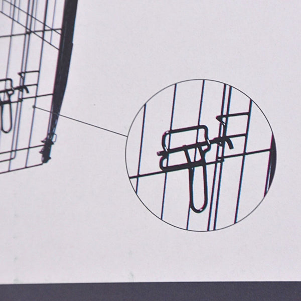 MPETS Foldable Puppy Pen With Door Cage MPets 