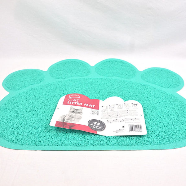 MPETS Paw Cat Litter Mat Tosca Green Pet Bed MPets 