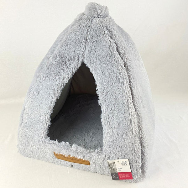 MPETS Pet Bed YULL Tipi Grey 37x37cm Pet Bed MPets 