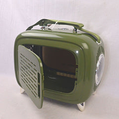MPETS Sixties TV Pet Carrier Travel Cage MPets 