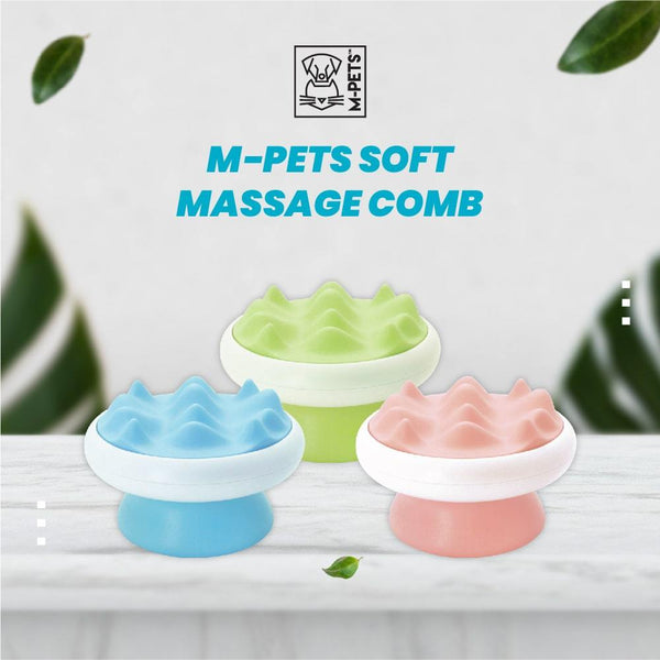 MPETS Soft Massage Comb Coarse Teeth Grooming Tools MPets 