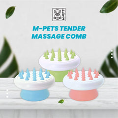 MPETS Tender Massage Comb Sharp Teeth Grooming Tools MPets 