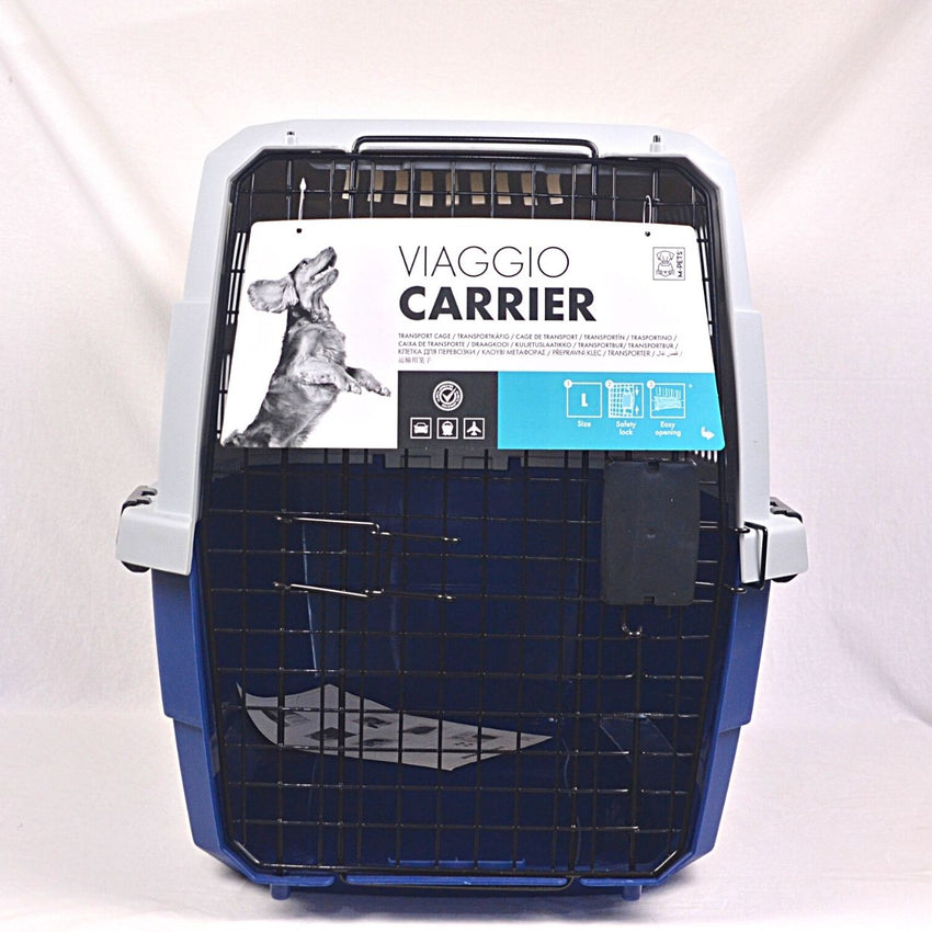 MPETS Viaggio Carrier P4 Blue 82x56x54cm Travel Cage MPets 