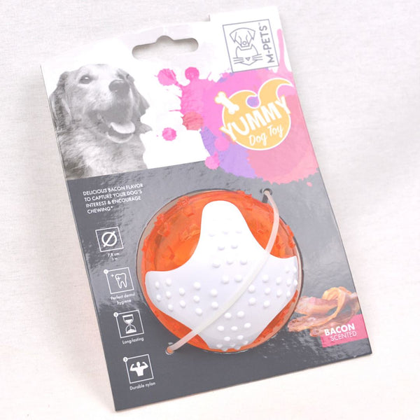 MPETS Yummy Ball With Bacon Flavor Dog Toy MPets 