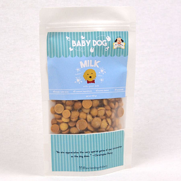MRLEEBAKERY Baby Dog Biscuit Milk 100gr Dog Snack MR Lee Bakery 