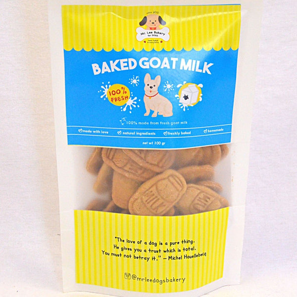 MRLEEBAKERY Dog Biscuit Baked Goat Milk 100gr Dog Snack MR Lee Bakery 