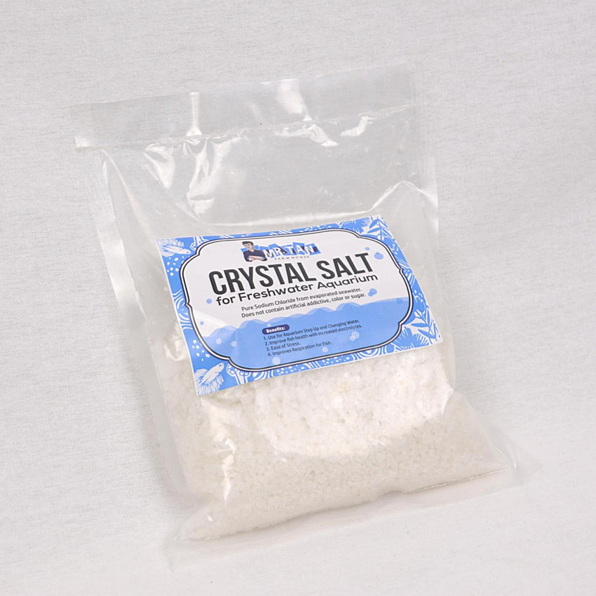 MRTAN Crystal Salt For Freshwater Aquarium Fish Medicated Care MR.TAN 300gr 