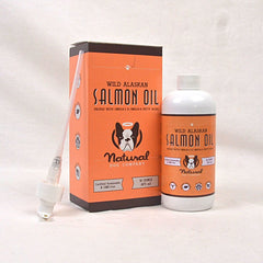 NATURAL Shampoo Anjing Dog Company Wild Alaskan Salmon Oil 16oz Hobi & Koleksi > Perawatan Hewan > Grooming Hewan Natural Dog Company 