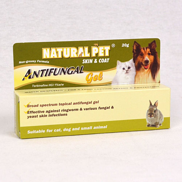 NATURALPET Skin and Coat Antifungal Gel 20gr Grooming Medicated Care Natural Pet 