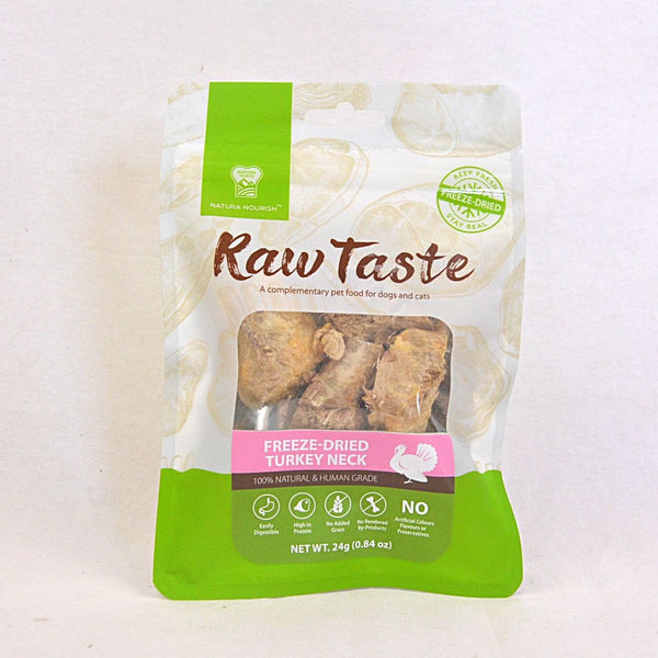 NATURANOURISH Snack Anjing Raw Taste Freeze Dried Turkey Neck 36gr Hobi & Koleksi > Perawatan Hewan Pet Republic Indonesia 