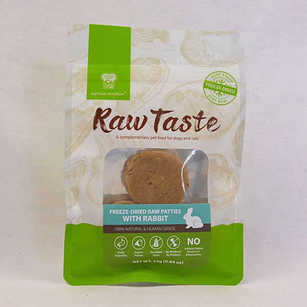 NATURANOURISH Snack Anjing Raw Taste With Rabbit 24g Hobi & Koleksi > Perawatan Hewan > Makanan & Vitamin Hewan Pet Republic Indonesia 