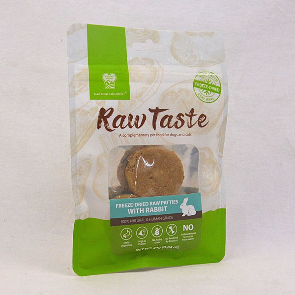 NATURANOURISH Snack Anjing Raw Taste With Rabbit 24g Hobi & Koleksi > Perawatan Hewan > Makanan & Vitamin Hewan Pet Republic Indonesia 
