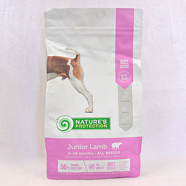 NATURESPROTECTION Junior Lamb All Breed Dog Food Dry Natures Protection 