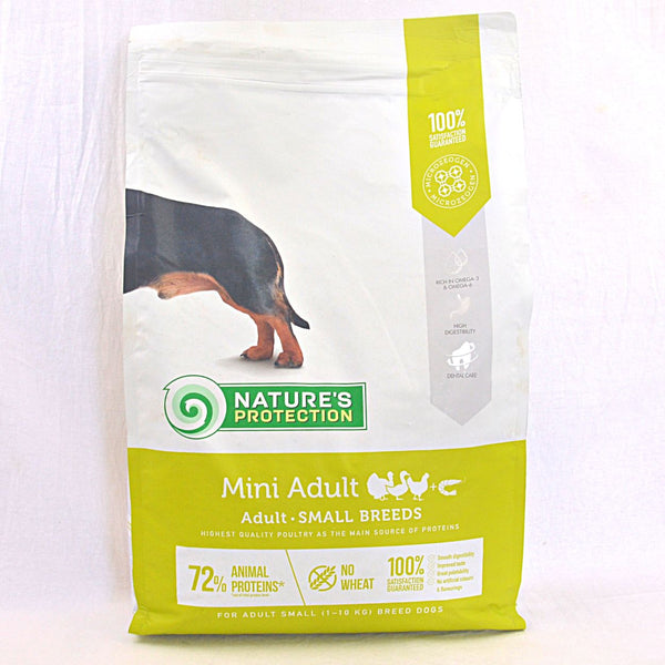 NATURESPROTECTION Mini Adult Poultry Dog Food Dry Natures Protection 