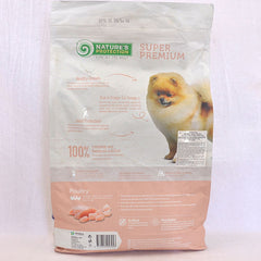 NATURESPROTECTION Mini Junior Poultry Dog Food Dry Natures Protection 
