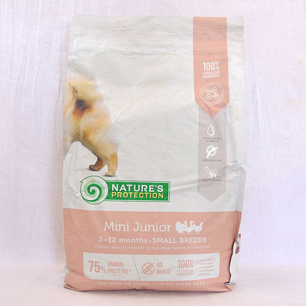 NATURESPROTECTION Mini Junior Poultry Dog Food Dry Natures Protection 7.5kg 