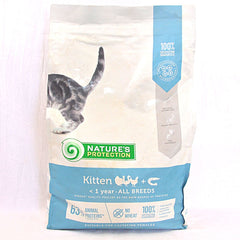 NATURESPROTECTION Poultry with Krill Kitten Food Cat Dry Food Natures Protection 7kg 