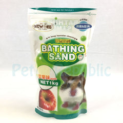 NEWAGE Hamster Bathing Sand Apple 1KG Small Animal Sanitasi New Age 