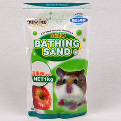 NEWAGE Hamster Bathing Sand Apple 1KG Small Animal Sanitasi New Age 