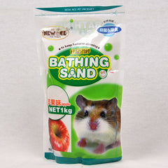 NEWAGE Hamster Bathing Sand Apple 1KG Small Animal Sanitasi New Age 
