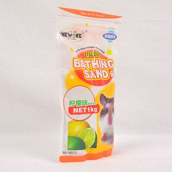NEWAGE Hamster Bathing Sand lemon 1KG Small Animal Sanitasi New Age 