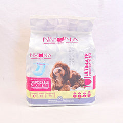 NOONA Female Diaper With Tape Urine Line 8pcs Dog Sanitation Noona Pets 