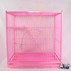 OCTAGON Cat Cage C227 2 Lantai 76x54x83cm Cat Cage Octagon Pink 