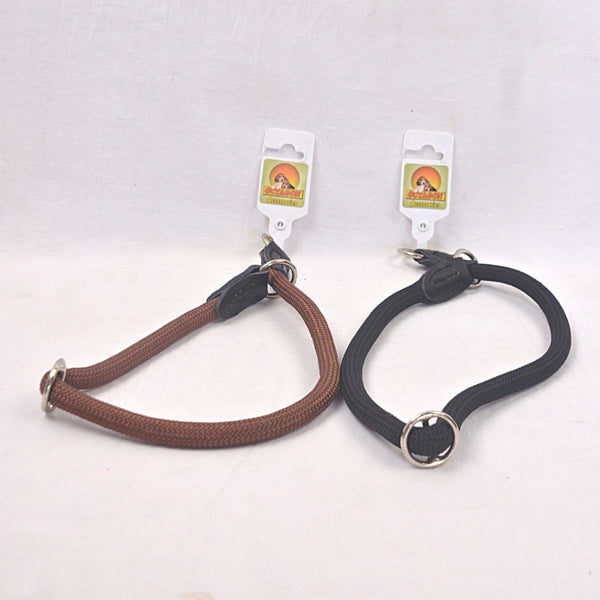 OCTAGON PAO1012 Nylon Rope Collar Leather Clamp 13mm x 65cm Pet Collar and Leash Octagon 