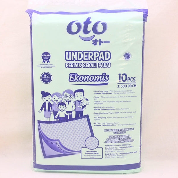 OTO Underpad 60x90 XL 10pcs Hobi & Koleksi > Perawatan Hewan > Grooming Hewan Pet Republic Indonesia 