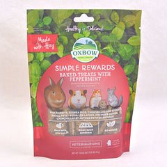 OXBOW Baked Treat With Peppermint 85g Small Animal Snack Oxbow 