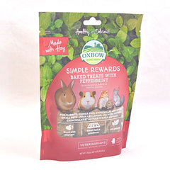 OXBOW Baked Treat With Peppermint 85g Small Animal Snack Oxbow 