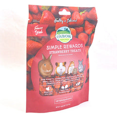 OXBOW Simple Rewards Strawberry 15gram Small Animal Snack Oxbow 