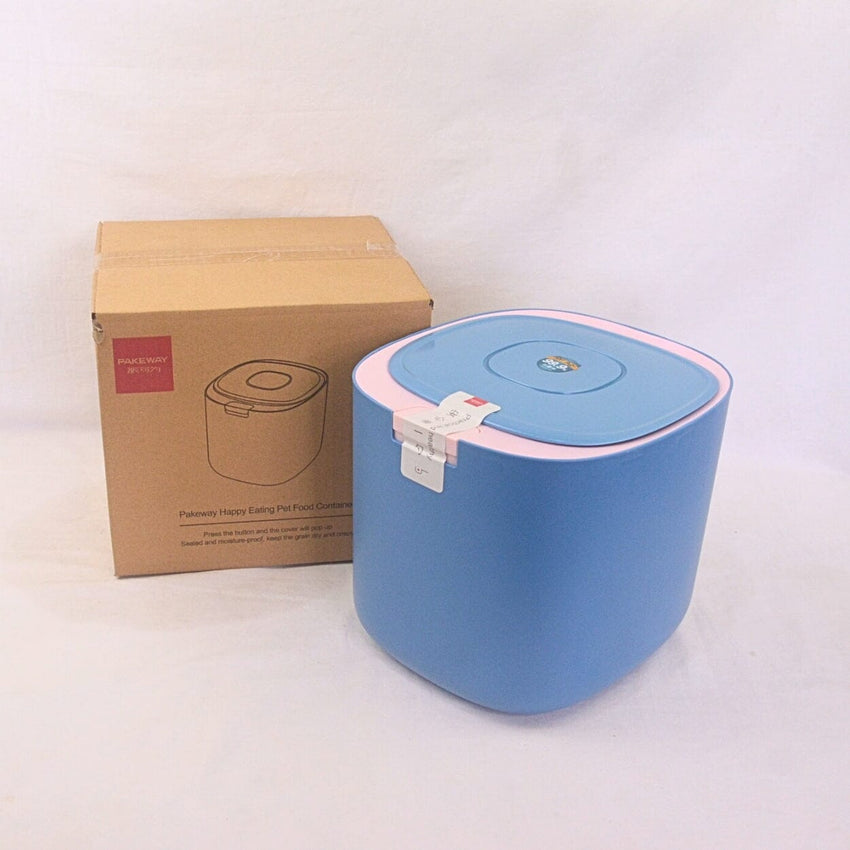 PAKEWAY Pet Food Container 5kg Food Dispenser Pakeway Pink Blue 