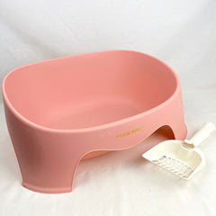 PAKEWAY TomCat Cat Toilet Tray And Cattery Cat Sanitation Tom Cat Pink 