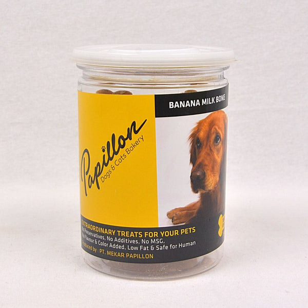 PAPILLON Dog Cookies Banana Milk Bone 150gr Dog Snack Papillon 