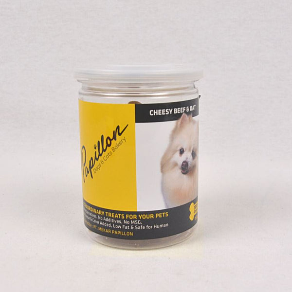 PAPILLON Dog Cookies Cheesy Beef and Oat 150gr Dog Snack Papillon 