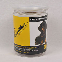 PAPILLON Dog Cookies Cheesy Chicken And Bacon 150gr Dog Snack Papillon 