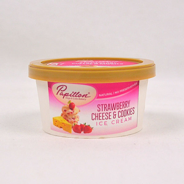 PAPILLON Ice Cream Strawberry Cheese And Cookies Frozen Food Papillon 