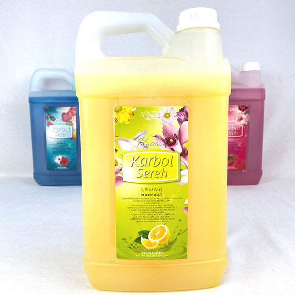 PAPILLON Karbol Lemon 5 LItter Sanitation Papillon 