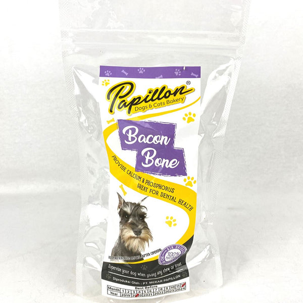 PAPILLON Roasted Bacon Bone Dog Snack Papillon 