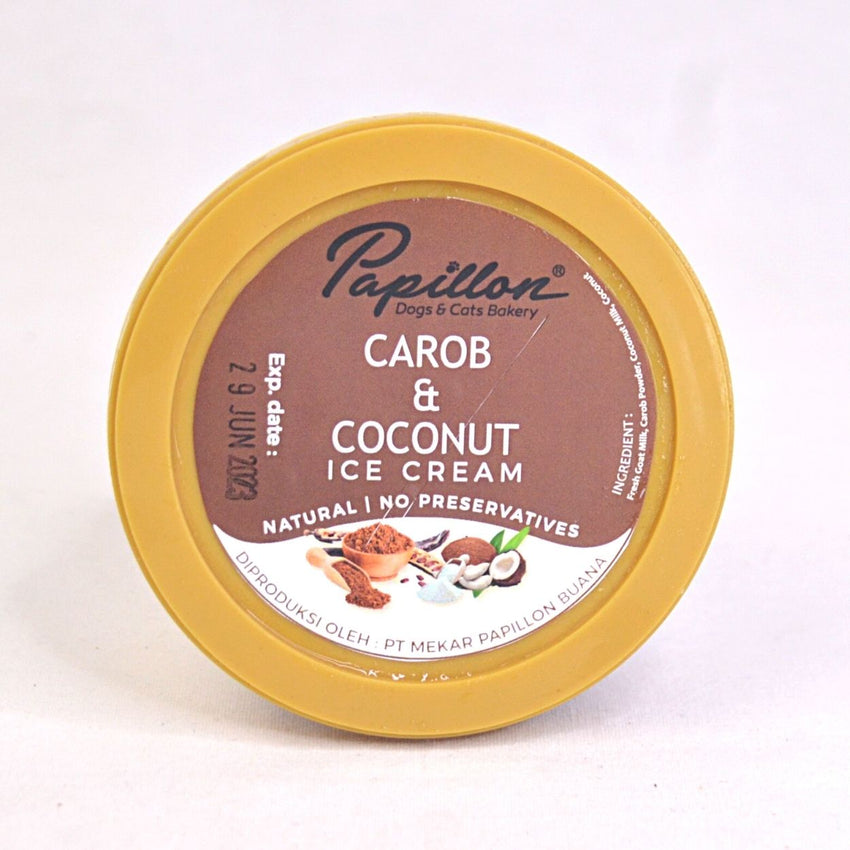 PAPILLON Snack Ice Cream Carob And Coconut Dog Snack Papillon 