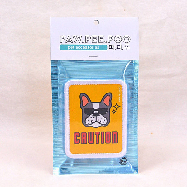 PAWPEEPOO Leash Sticker CAUTION Pet Fashion Paw Pee Poo Mpatch 
