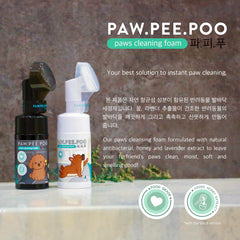 PAWPEEPOO Pembersih Kaki Anjing Kucing Paws Cleaning Foam 100ml Grooming Pet Care Pawpeepoo 