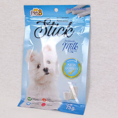 Pet8 Sasami Stick Hokkaido Milk 75gr Dog Snack Pet8 